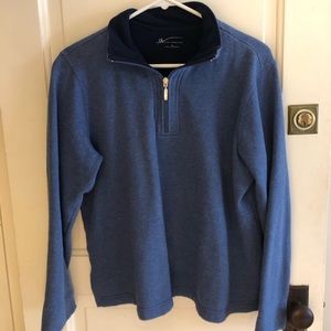 Women’s Medium Blue Quarter-Zip Sweatshirt
